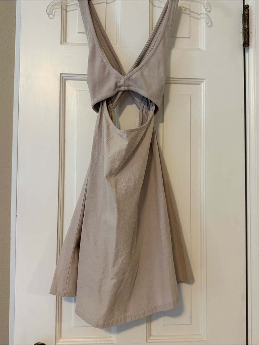Free People Free-est Veranda Mini Dress in Morning Oat